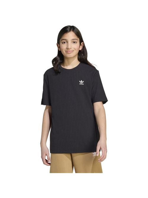 wide rib tee ADIDAS ORIGINAL | JX5178BLACK/WHITE
